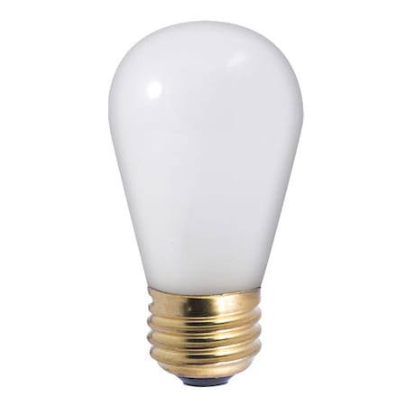 11-Watt S14 Frost Dimmable Warm White Light Incandescent Light Bulb, 25PK